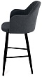 стул Эспрессо-1 барный нога черная 700 (Т177 графит)