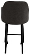 стул Эспрессо-1 полубарный нога черная 600 (Т190 горький шоколад)