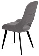 стул Неаполь нога черная 1F40 (Т180 светло-серый)