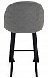 стул Капри-5 ПОЛУБАРНЫЙ нога черная 600 (Т180 светло-серый)