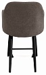 стул Эспрессо-1 полубарный-мини нога черная 500 (Т173 капучино)