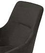 стул Молли полубарный нога черная 600 360F47 (Т190 горький шоколад)