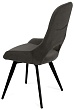 стул Неаполь нога черная 1F40 (360°)  (Т190 горький шоколад)