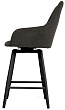 стул Молли полубарный нога черная 600 360F47 (Т190 горький шоколад)