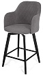 стул Эспрессо-1 полубарный нога черная 600 360F47 (Т180 светло-серый)