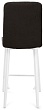 стул Абсент полубарный нога белая 600 (Т190 горький шоколад)