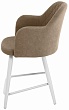 стул Эспрессо-1 полубарный-мини нога белая 500 (Т184 кофе с молоком)