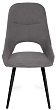 стул Неаполь нога черная 1F40 (Т180 светло-серый)