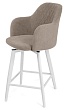 стул Эспрессо-1 полубарный нога белая H600 360F47 (Т170 бежевый)