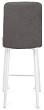 стул Абсент полубарный нога белая 600 (Т180 светло-серый)