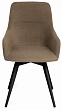 стул Молли нога черная 1F40 (360°)  (Т184 кофе с молоком)