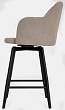 стул Эспрессо-1 полубарный нога черная H600 360F47 (Т170 бежевый)