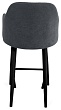 стул Эспрессо-1 полубарный нога черная 600 (Т177 графит)