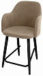 стул Эспрессо-1 полубарный-мини нога черная 500 (Т184 кофе с молоком)
