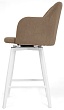 стул Эспрессо-1 полубарный нога белая 600 360F47 (Т184 кофе с молоком)