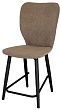 стул Чинзано полубарный-мини нога черная 500 (Т184 кофе с молоком)